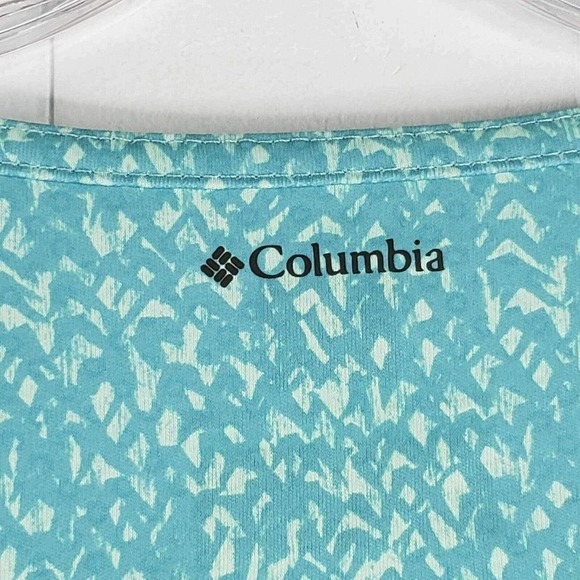 Columbia Omni Freeze Zero Womens Size Large Activewear Tank Dress Teal Green - Picture 5 of 9
